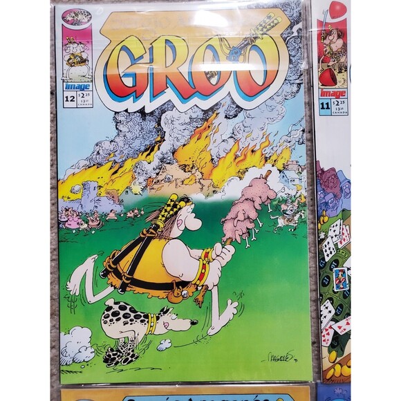 Sergio Aragones GROO Image Comics 1995 MIXED Lot Very Good Non-Smoking Home - Picture 6 of 9